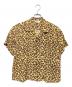 Star OF HOLLYWOOD（スターオブハリウッド）の古着「HIGH DENSITY RAYON OPEN SHIRT “LEOPARD”」｜ベージュ