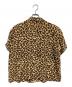 Star OF HOLLYWOOD (スターオブハリウッド) HIGH DENSITY RAYON OPEN SHIRT “LEOPARD” ベージュ サイズ:XL：14000円
