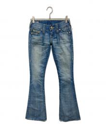 TRUE RELIGION（トゥルー レリジョン）の古着「フレアデニムパンツ」｜インディゴ