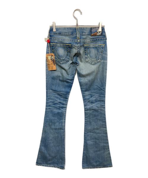 TRUE RELIGION（トゥルー レリジョン）TRUE RELIGION (トゥルー レリジョン) フレアデニムパンツ インディゴ サイズ:24の古着・服飾アイテム