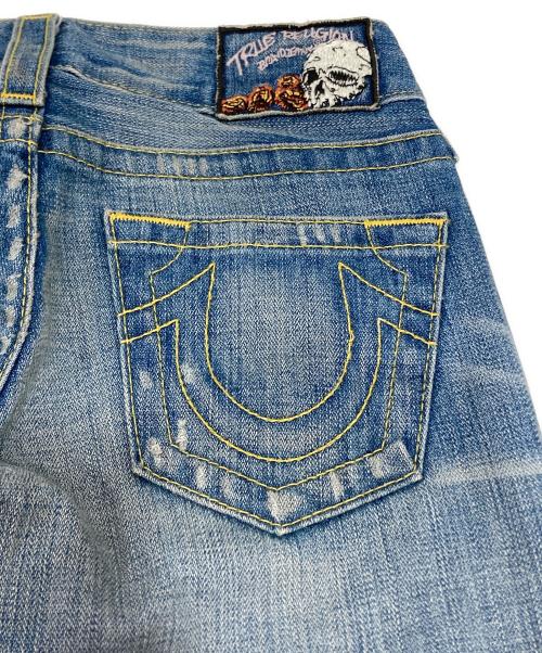 TRUE RELIGION（トゥルー レリジョン）TRUE RELIGION (トゥルー レリジョン) フレアデニムパンツ インディゴ サイズ:24の古着・服飾アイテム