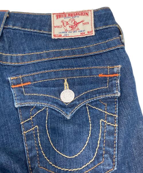 TRUE RELIGION（トゥルー レリジョン）TRUE RELIGION (トゥルー レリジョン) JOEYフレアデニムパンツ インディゴ サイズ:24の古着・服飾アイテム