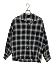 PENNEYS×TOWN CRAFT（ペニーズ×タウンクラフト）の古着「オンブレチェックシャツ」｜グレー
