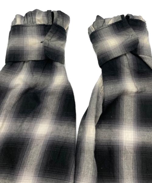 PENNEYS（ペニーズ）PENNEYS (ペニーズ) TOWN CRAFT (タウンクラフト) オンブレチェックシャツ グレー サイズ:Mの古着・服飾アイテム
