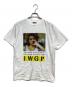 MEDICOM TOY（メディコムトイ）の古着「PHOTO MASSEGE TEE」｜ホワイト