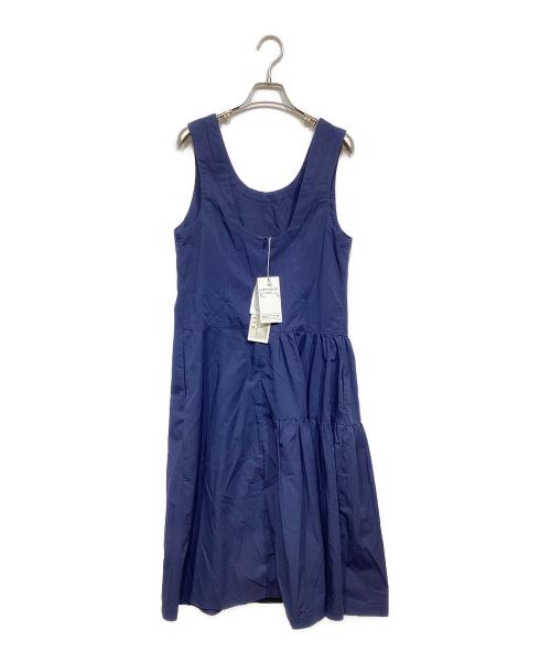 MARNI（マルニ）MARNI (マルニ) デザインノースリーブワンピース ブルー サイズ:40の古着・服飾アイテム
