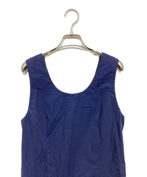 MARNI（マルニ）MARNI (マルニ) デザインノースリーブワンピース ブルー サイズ:40の古着・服飾アイテム