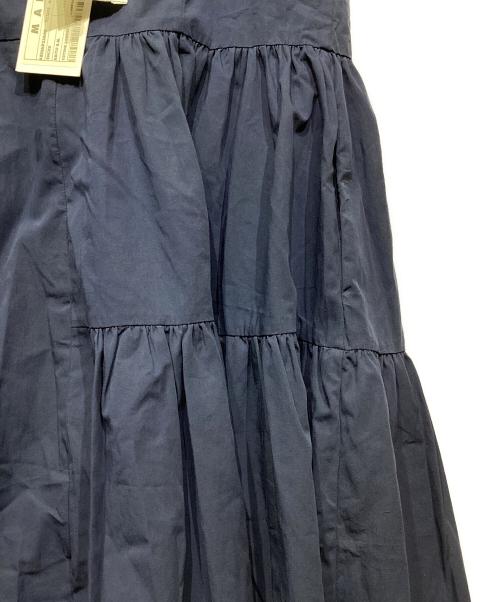 MARNI（マルニ）MARNI (マルニ) デザインノースリーブワンピース ブルー サイズ:40の古着・服飾アイテム
