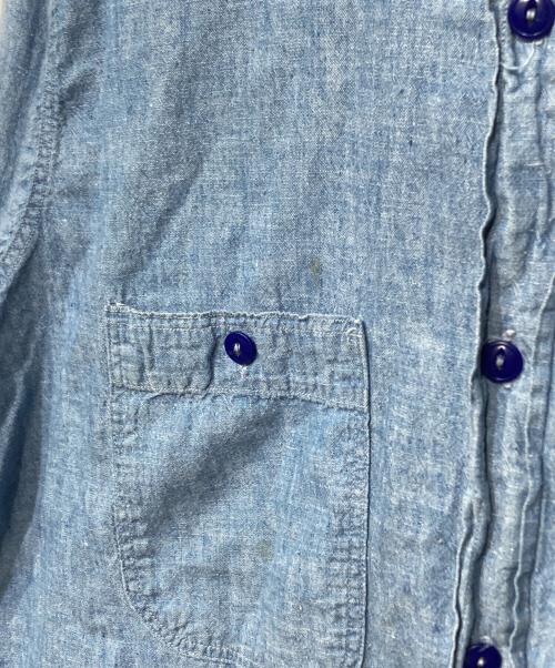 PENNEYS COMPASS（ペニーズ コンパス）PENNEYS COMPASS (ペニーズ コンパス) シャンブレーシャツ インディゴ サイズ:不明の古着・服飾アイテム
