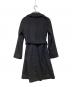 Max Mara Studio (マックスマーラ ストゥディオ) カシミヤコート ブラック サイズ:40：50000円