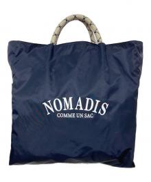 NOMADIS（ノマディス）の古着「トートバッグ」｜ネイビー×パープル