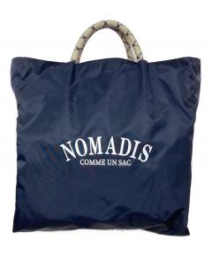 NOMADIS ノマディス　CREW PRT 巾着　ショルダー 中古・古着通販】NOMADIS (ノマディス) CREW PRT レザー巾着ショルダー