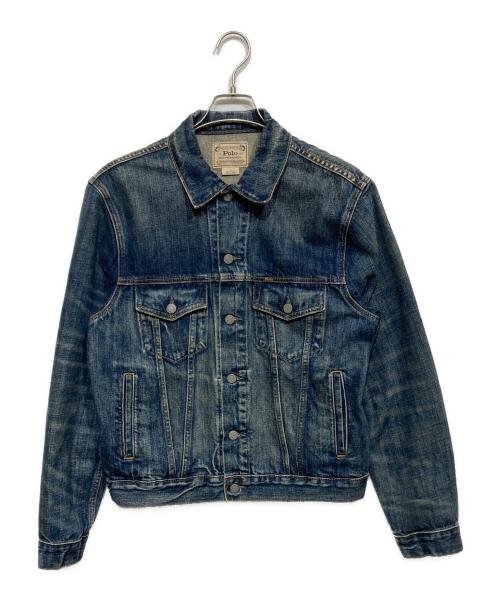 POLO RALPH LAUREN（ポロ・ラルフローレン）POLO RALPH LAUREN (ポロ・ラルフローレン) デニムジャケット 710673235001 インディゴ サイズ:Mの古着・服飾アイテム