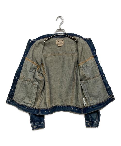 POLO RALPH LAUREN（ポロ・ラルフローレン）POLO RALPH LAUREN (ポロ・ラルフローレン) デニムジャケット 710673235001 インディゴ サイズ:Mの古着・服飾アイテム