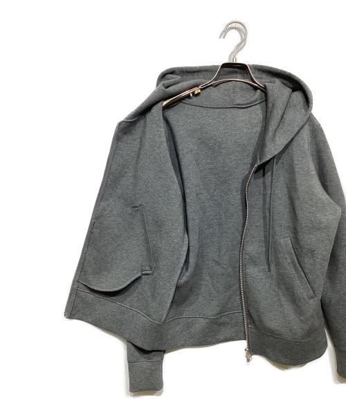 Spick and Span（スピック＆スパン）Spick and Span (スピック＆スパン) ストレッチジップフードパーカー グレー サイズ:不明の古着・服飾アイテム
