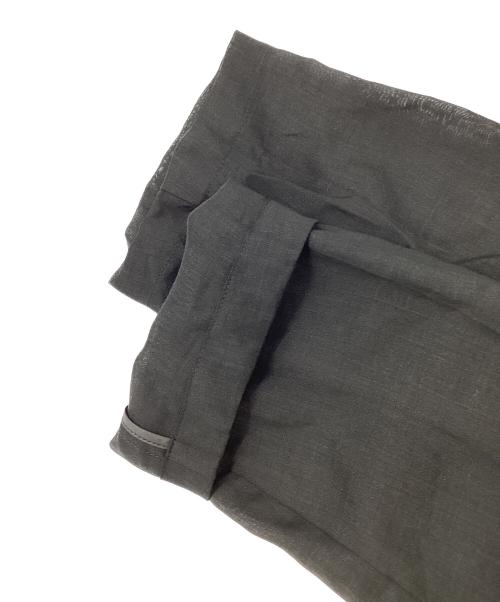 Spick and Span（スピック＆スパン）Spick and Span (スピック＆スパン) ラミーミックスシアージャケット ブラック サイズ:36の古着・服飾アイテム