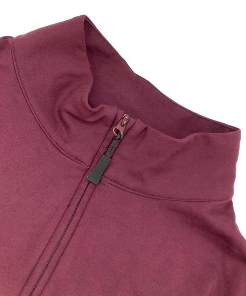 EVISEN（エビセン）EVISEN (エビセン) PUNCH HALF ZIP SWEAT バーガンディー サイズ:Lの古着・服飾アイテム