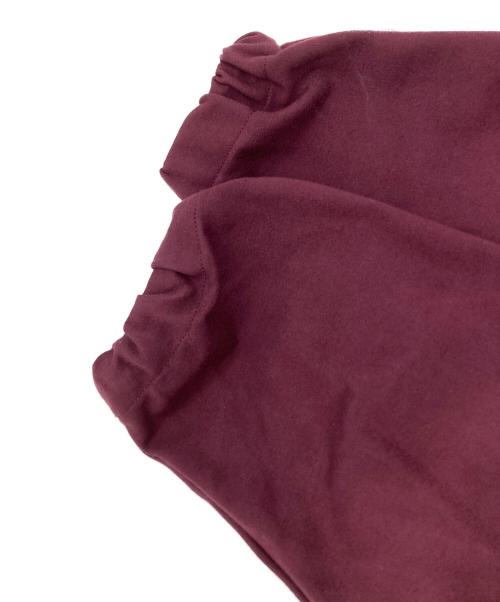 EVISEN（エビセン）EVISEN (エビセン) PUNCH HALF ZIP SWEAT バーガンディー サイズ:Lの古着・服飾アイテム