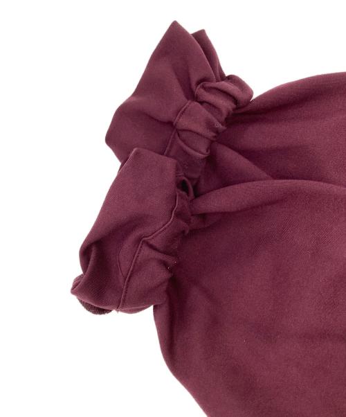 EVISEN（エビセン）EVISEN (エビセン) PUNCH HALF ZIP SWEAT バーガンディー サイズ:Lの古着・服飾アイテム