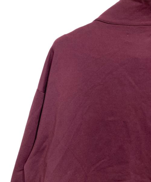EVISEN（エビセン）EVISEN (エビセン) PUNCH HALF ZIP SWEAT バーガンディー サイズ:Lの古着・服飾アイテム
