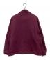 EVISEN (エビセン) PUNCH HALF ZIP SWEAT バーガンディー サイズ:L：8000円