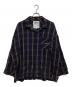 TIGHTBOOTH PRODUCTION（タイトブースプロダクション）の古着「PLAID ROLL UP SHIRT」｜ネイビー