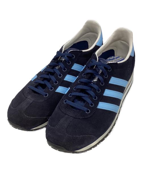 adidas（アディダス）adidas (アディダス) oasis (オアシス) NG MARATHON SPZL ネイビー×ブルー サイズ:28の古着・服飾アイテム