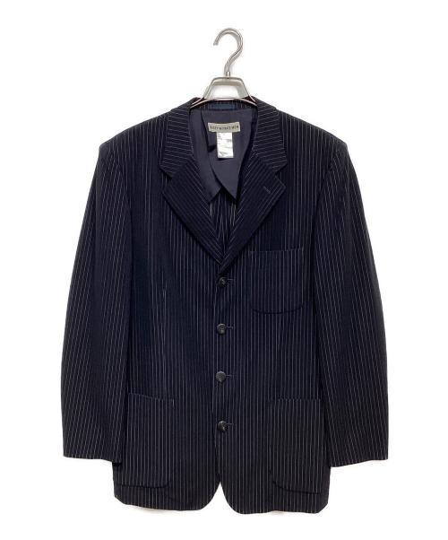 ISSEY MIYAKE MEN（イッセイミヤケメン）ISSEY MIYAKE MEN (イッセイミヤケメン) 4Bジャケット ブラック サイズ:XLの古着・服飾アイテム