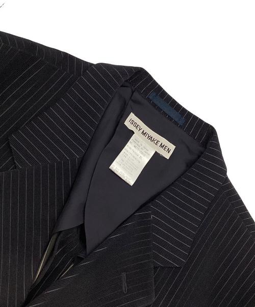 ISSEY MIYAKE MEN（イッセイミヤケメン）ISSEY MIYAKE MEN (イッセイミヤケメン) 4Bジャケット ブラック サイズ:XLの古着・服飾アイテム