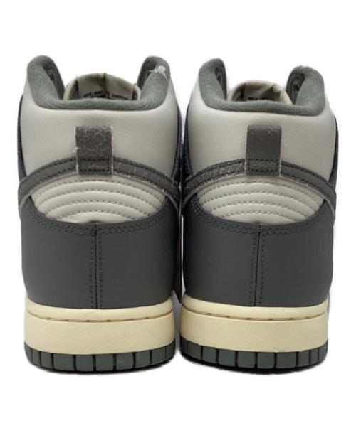 NIKE（ナイキ）NIKE (ナイキ) Dunk High Retro SE Vintage グレー×ホワイト サイズ:27.5の古着・服飾アイテム