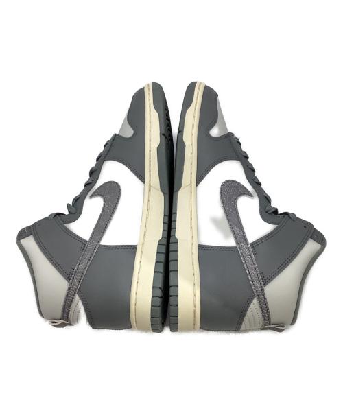 NIKE（ナイキ）NIKE (ナイキ) Dunk High Retro SE Vintage グレー×ホワイト サイズ:27.5の古着・服飾アイテム