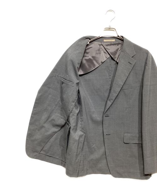 ESTNATION（エストネーション）ESTNATION (エストネーション) トロピカルツイルセットアップスーツ グレー サイズ:XLの古着・服飾アイテム