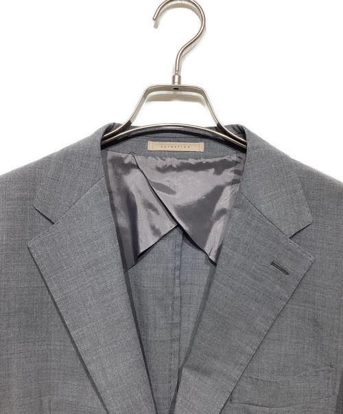 ESTNATION（エストネーション）ESTNATION (エストネーション) トロピカルツイルセットアップスーツ グレー サイズ:XLの古着・服飾アイテム