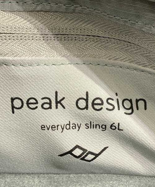peak design（ピークデザイン）peak design (ピークデザイン) everyday sling 6L ショルダーバッグ ブラックの古着・服飾アイテム