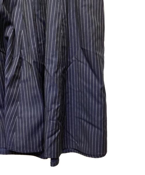 POLO RALPH LAUREN（ポロ・ラルフローレン）POLO RALPH LAUREN (ポロ・ラルフローレン) ノースリーブストライプワンピース ネイビー サイズ:8 未使用品の古着・服飾アイテム
