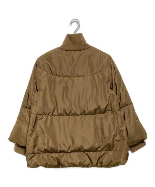 BEARDSLEY（ビアズリー）BEARDSLEY (ビアズリー) ジップフレアダウン ブラウン サイズ:Freeの古着・服飾アイテム
