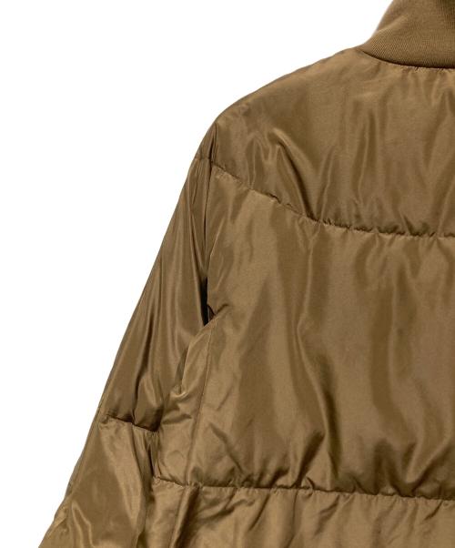 BEARDSLEY（ビアズリー）BEARDSLEY (ビアズリー) ジップフレアダウン ブラウン サイズ:Freeの古着・服飾アイテム