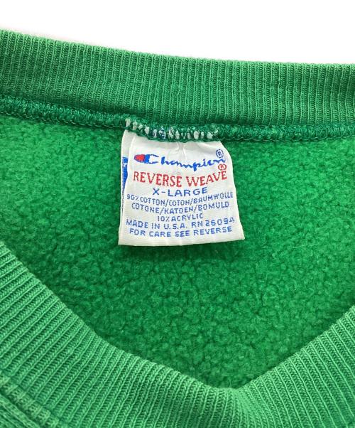 Champion（チャンピオン）Champion (チャンピオン) リバースウィーブスウェット グリーン サイズ:XLの古着・服飾アイテム