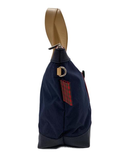 ajew（エジュー）ajew (エジュー) familiar (ファミリア) SHIKAKU tote navy（シカク トート ネイビー） ネイビーの古着・服飾アイテム