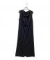 CINOH (チノ) SUMMER WOOL DRAPE DRESS ブラック サイズ:36：20000円