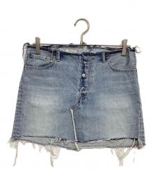 MADISON BLUE（マディソンブルー）の古着「5POCKET DENIM MINI SKIRT」｜インディゴ