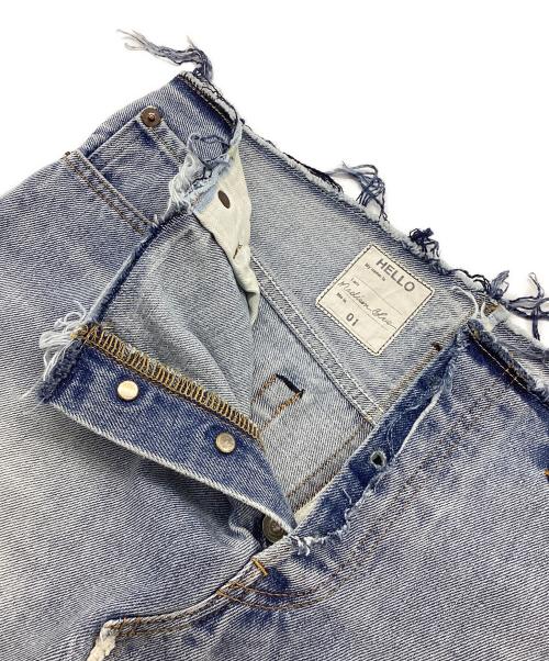 MADISON BLUE（マディソンブルー）MADISON BLUE (マディソンブルー) 5POCKET DENIM MINI SKIRT インディゴ サイズ:Sの古着・服飾アイテム