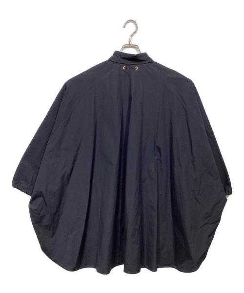MaxMara（マックスマーラ）MaxMara (マックスマーラ) Poplin Mini Shirt ネイビー サイズ:36の古着・服飾アイテム