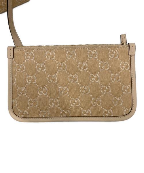 GUCCI（グッチ）GUCCI (グッチ) オフィディア ミディアムトートバッグ ベージュの古着・服飾アイテム
