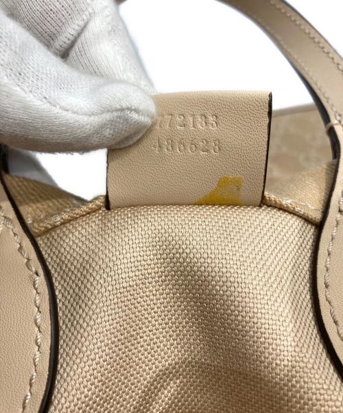 GUCCI（グッチ）GUCCI (グッチ) オフィディア ミディアムトートバッグ ベージュの古着・服飾アイテム