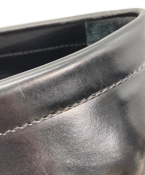CELINE（セリーヌ）CELINE (セリーヌ) トリオンフ レザーローファー ブラック サイズ:41の古着・服飾アイテム