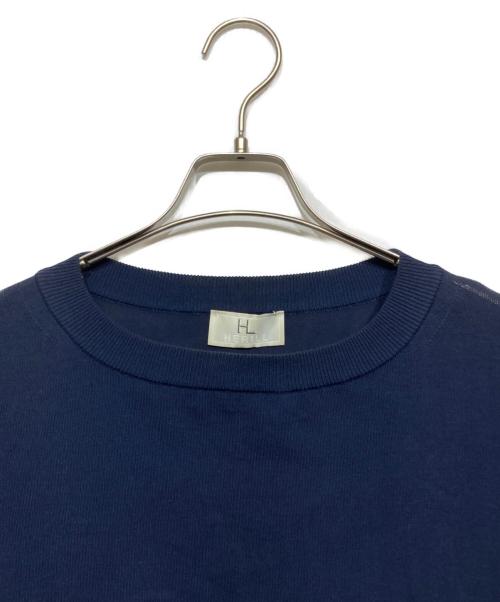 HERILL（ヘリル）HERILL (ヘリル) スビンコットン ツイスト オーバルネックニット ネイビー サイズ:2の古着・服飾アイテム
