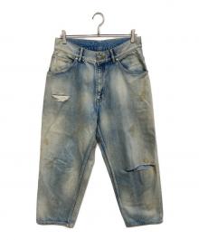 ANCELLM（アンセルム）の古着「SELVEDGE TAPERED 5P DENIM PANTS」｜インディゴ
