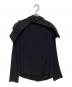 ISSEY MIYAKE (イッセイミヤケ) 多重襟 レイヤードデザインプリーツジャケット ブラック サイズ:2：35000円
