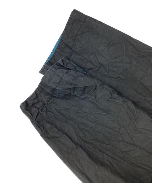 ISSEY MIYAKE MEN（イッセイミヤケメン）ISSEY MIYAKE MEN (イッセイミヤケメン) シワ加工テーラードジャケット ブラック×ブルー サイズ:4の古着・服飾アイテム